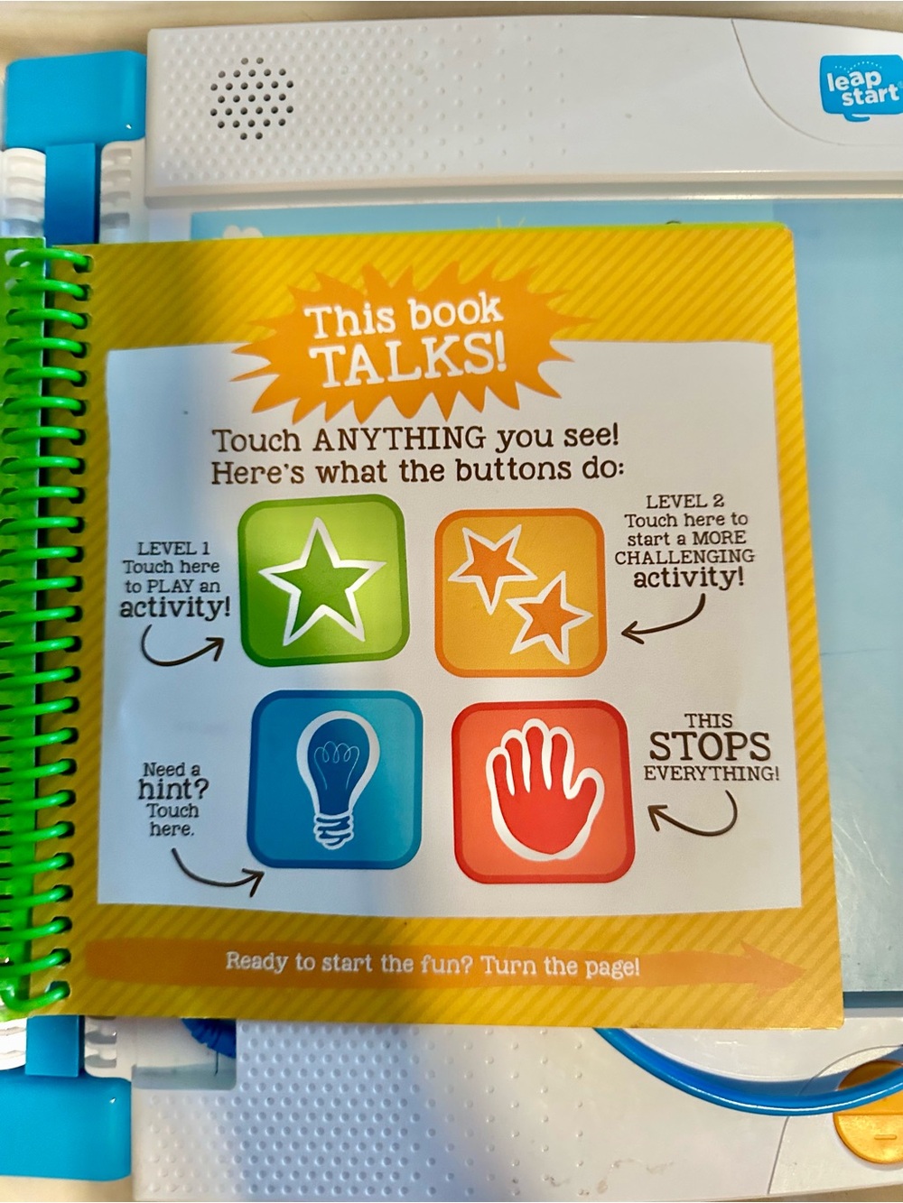 NWT LeapStart Interactive Learning Book with writing tool and 4 BOOKS